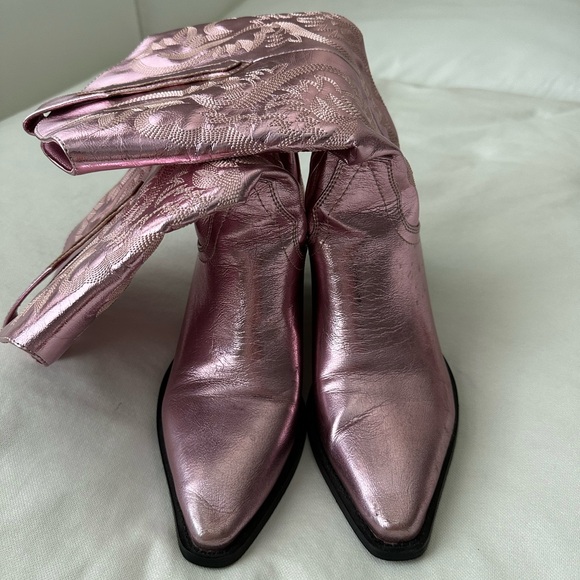 BILLINI Danilo pink cowboy boots - Picture 6 of 6